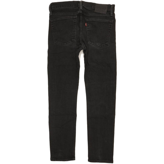 Levi's 510 Men Black Skinny Slim Stretch Jeans W31 L28