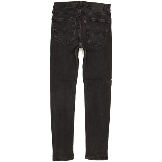 Levi's 510 Men Black Skinny Slim Stretch Jeans W30 L30