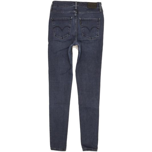 Levi's 720 Super Women Blue Skinny Slim Stretch Jeans W27 L30