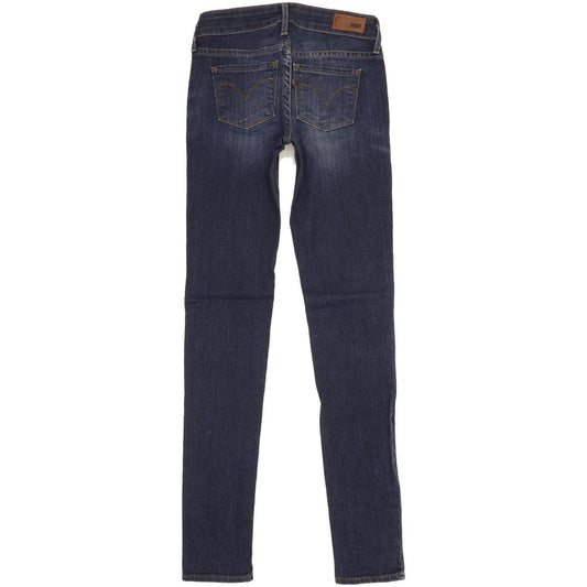 Levi's Slight Curve Women Blue Skinny Slim Stretch Jeans W24 L31
