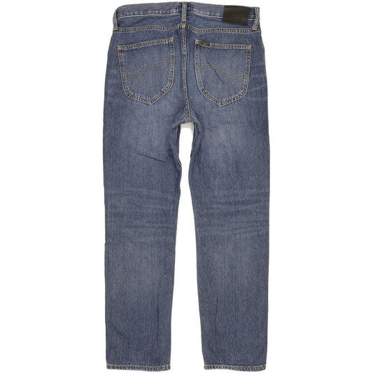 Lee Morton Men Blue Straight Regular Jeans W31 L30
