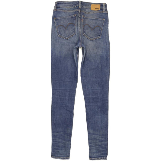 Levi's 721 Women Blue Skinny Slim Stretch Jeans W27 L30