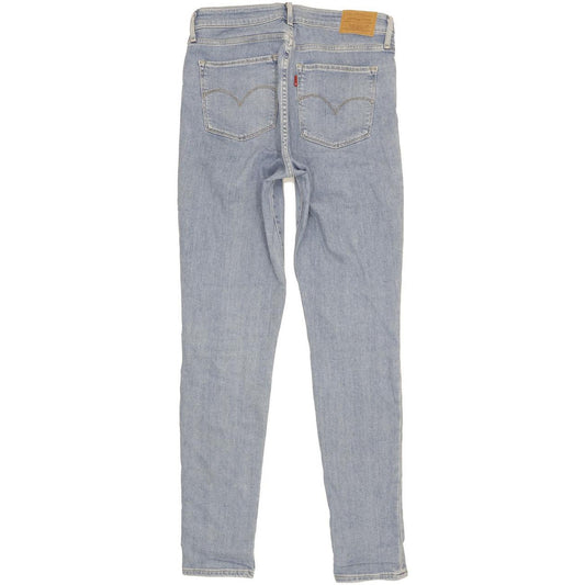 Levi's 721 Blue Skinny Slim Stretch Jeans High Waisted W30 L32