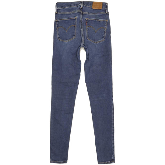 Levi's 720 Super Women Blue Skinny Slim Stretch Jeans W26 L30