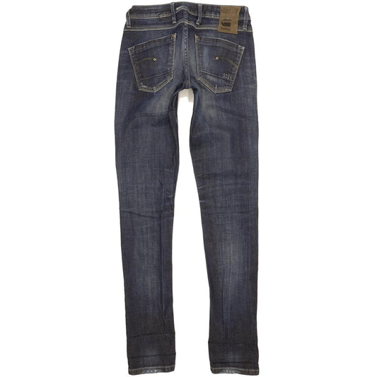 G-Star New Tag Women Blue Skinny Slim Stretch Jeans W26 L33