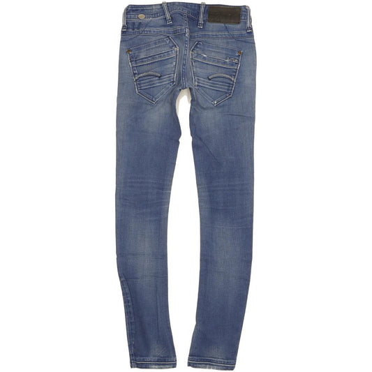 G-Star Austin Women Blue Skinny Slim Stretch Jeans W25 L32