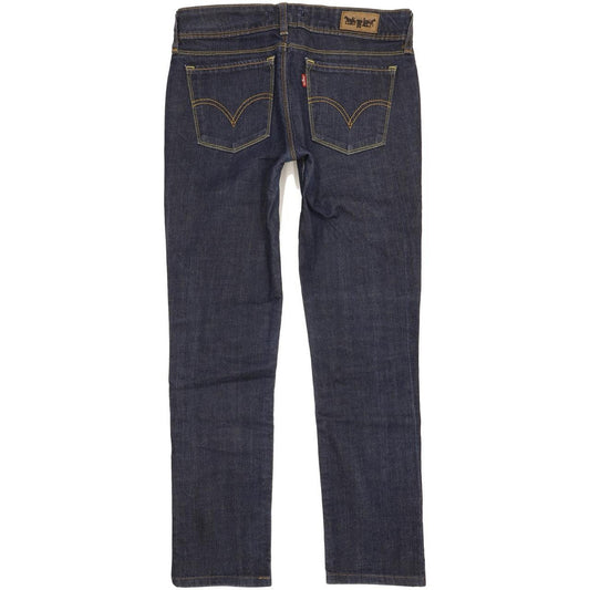Levi's 571 Women Blue Straight Slim Jeans W28 L29