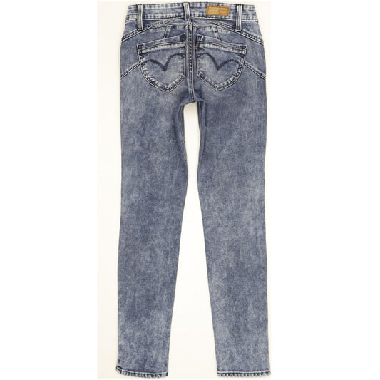 G-Star Demi Curve Women Blue Skinny Slim Stretch Jeans W24 L28