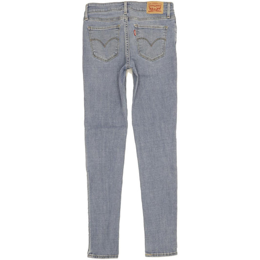 Levi's 711 Women Blue Skinny Slim Stretch Jeans W27 L30