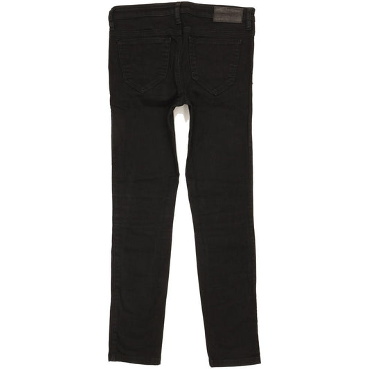 Diesel Skinzee 0813E Women Black Skinny Slim Stretch Jeans W28 L28