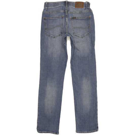 Lee Men Blue Tapered Regular Stretch Jeans W31 L34