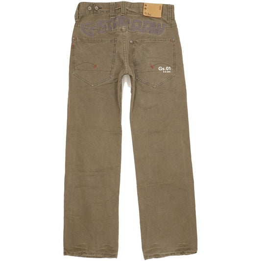 G-Star Radar Jack Men Khaki Straight Regular Jeans W30 L32
