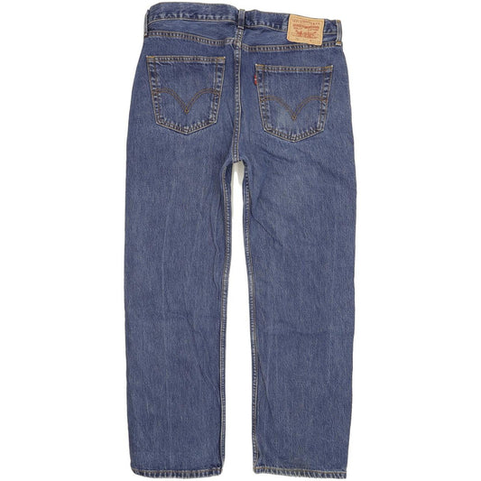 Levi's 751 Men Blue Straight Regular Jeans W36 L29