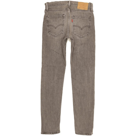 Levi's 512 Men Grey Tapered Slim Stretch Jeans W29 L31