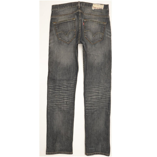Levi's 504 Men Blue Straight Regular Stretch Jeans W30 L31