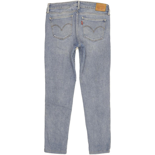 Levi's 711 Women Blue Skinny Slim Stretch Jeans W27 L27