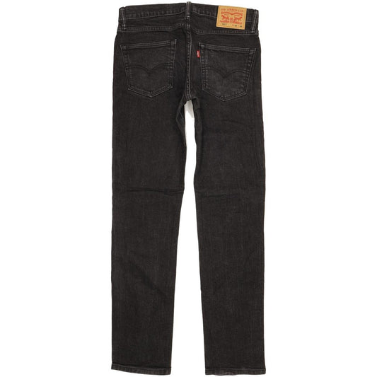 Levi's 511 Men Black Straight Slim Stretch Jeans W32 L33