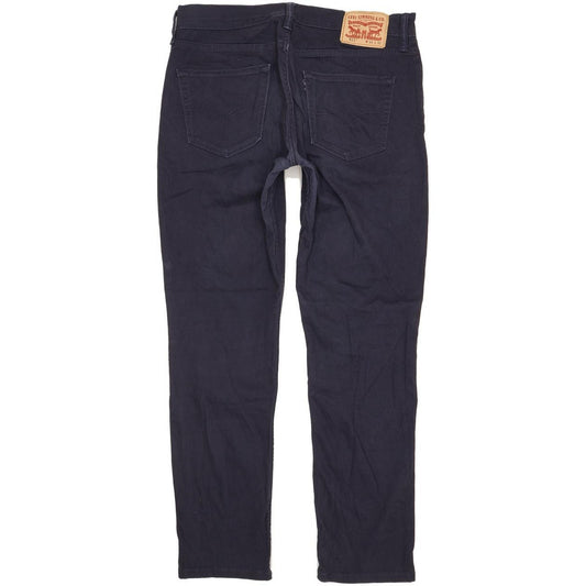 Levi's 511 Men Navy Straight Slim Stretch Jeans W34 L31