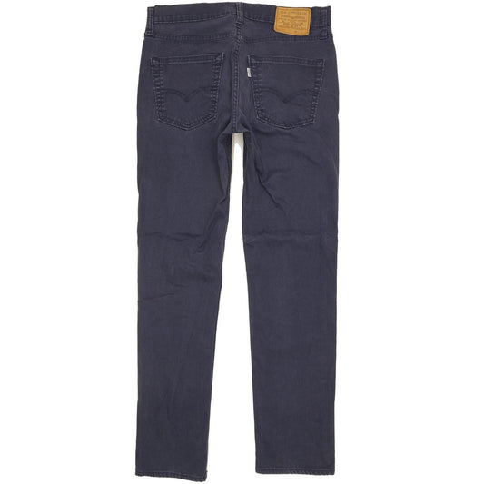 Levi's 511 Men Navy Straight Slim Stretch Jeans W32 L31