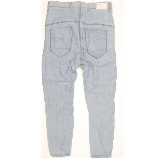 G-Star Davin Blue Tapered Loose Jeans High Waisted W28 L30