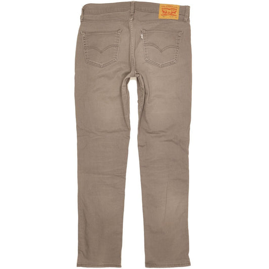 Levi's 511 Men Grey Straight Slim Stretch Jeans W34 L33