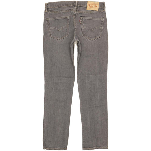 Levi's 511 Men Grey Skinny Slim Stretch Jeans W33 L31