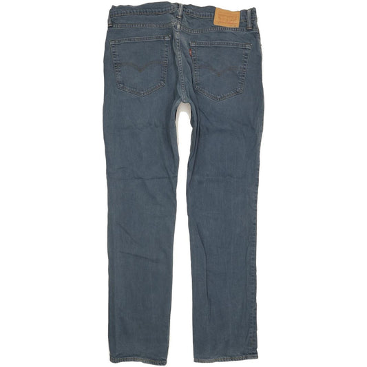Levi's 511 Men Blue Straight Slim Stretch Jeans W36 L32