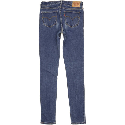Levi's Women Blue Skinny Slim Stretch Jeans W27 L32