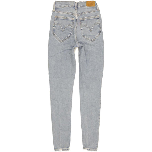 Levi's Retro Women Blue Skinny Slim Stretch Jeans W25 L28
