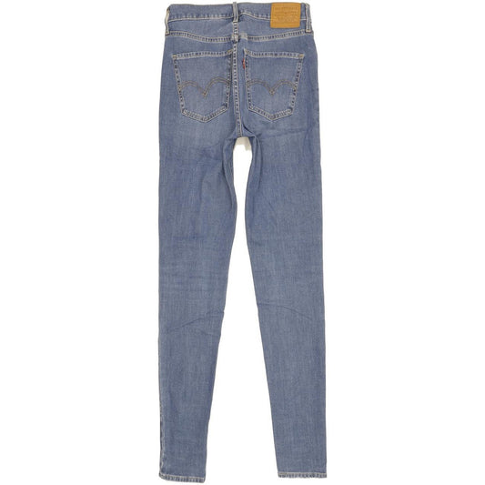 Levi's Mile Blue Skinny Slim Stretch Jeans High Waisted W26 L32