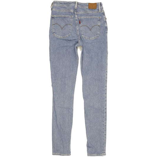 Levi's 721 Women Blue Skinny Slim Stretch Jeans W28 L29