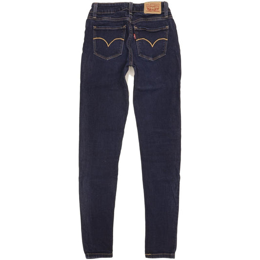Levi's 535 Super Women Blue Skinny Slim Stretch Jeans W26 L30