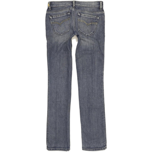 Diesel Liv 0072J Women Blue Straight Slim Stretch Jeans W28 L32