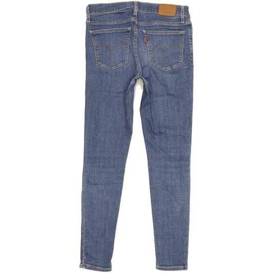 Levi's 710 Super Women Blue Skinny Slim Stretch Jeans W27 L27
