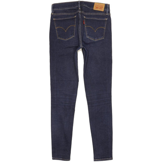 Levi's 710 Super Women Blue Skinny Slim Stretch Jeans W28 L28
