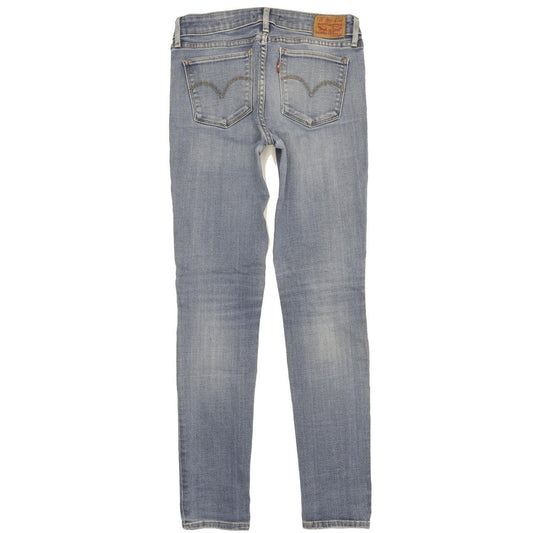 Levi's 711 Women Blue Skinny Slim Stretch Jeans W28 L29