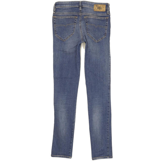 Diesel Skinzee Women Blue Skinny Slim Stretch Jeans W26 L28