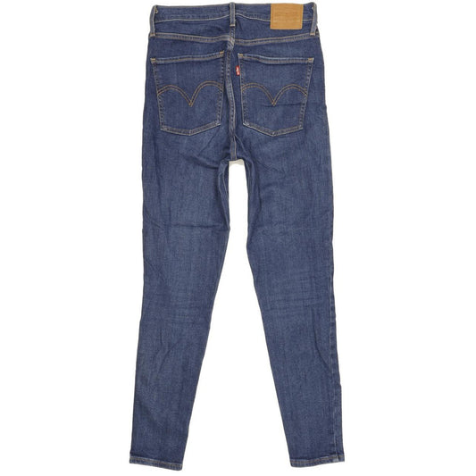 Levi's Mile Blue Skinny Slim Stretch Jeans High Waisted W28 L28