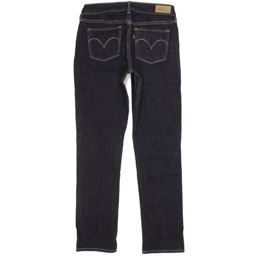 Levi's Slight Curve Women Blue Straight Classic Stretch Jeans W28 L29
