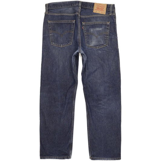 Levi's 521 Men Blue Straight Regular Jeans W37 L29