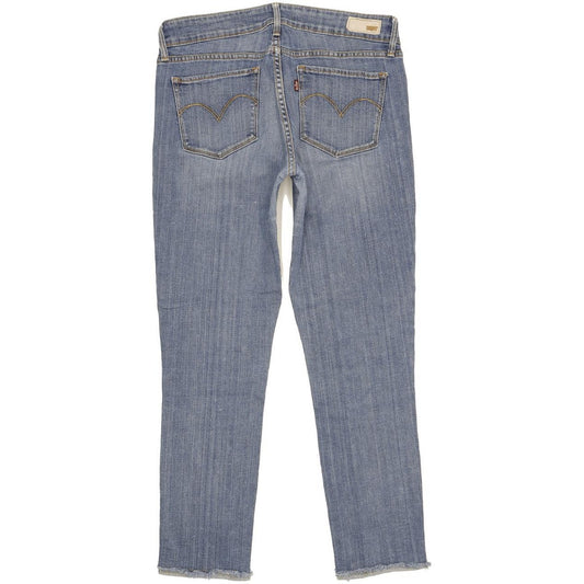 Levi's Demi Curve Women Blue Skinny Slim Stretch Jeans W28 L32