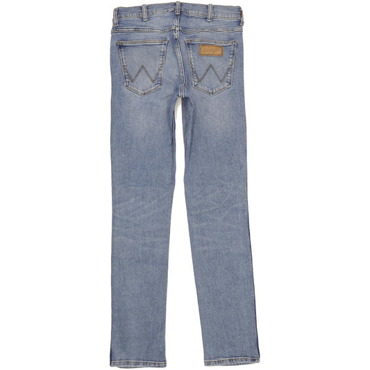 Wrangler Greensboro Men Blue Straight Regular Stretch Jeans W30 L34
