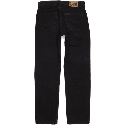 Lee Portland Men Black Straight Regular Jeans W33 L33