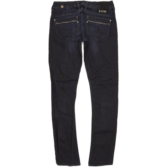 G-Star Corvet Women Navy Skinny Slim Stretch Jeans W31 L33