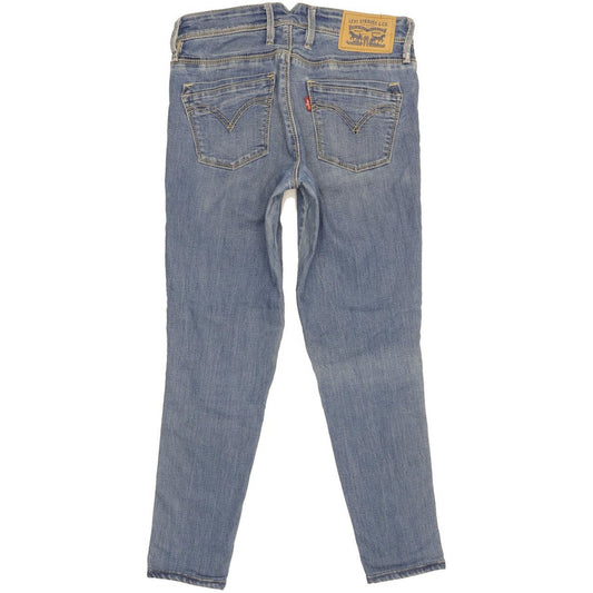 Levi's 711 Women Blue Skinny Slim Stretch Jeans W26 L25