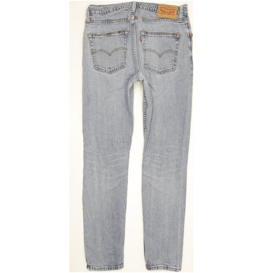 Levi's 512 Men Blue Tapered Slim Stretch Jeans W33 L31