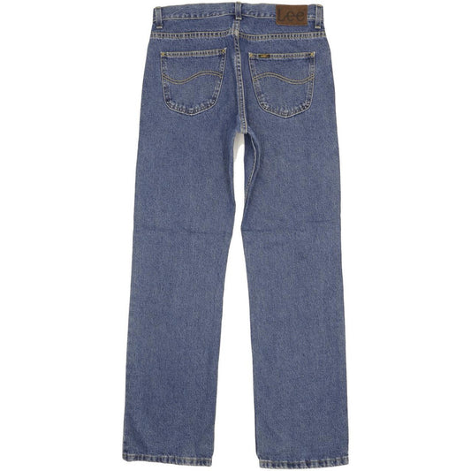 Lee Men Blue Straight Regular Jeans W33 L34