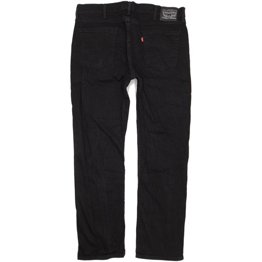 Levi's 514 Men Black Straight Slim Jeans W38 L32