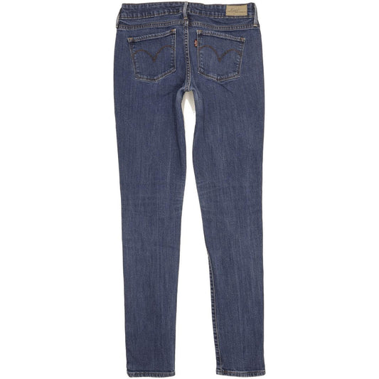 Levi's Slight Curve Women Blue Skinny Slim Stretch Jeans W28 L32