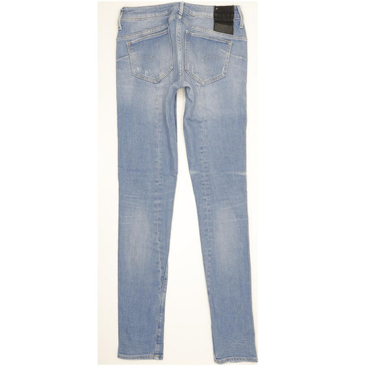 G-Star Women Blue Skinny Slim Stretch Jeans W26 L33